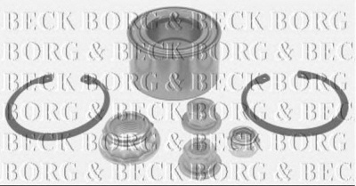 BORG & BECK bwk697 -  Комплект подшипника ступицы колеса